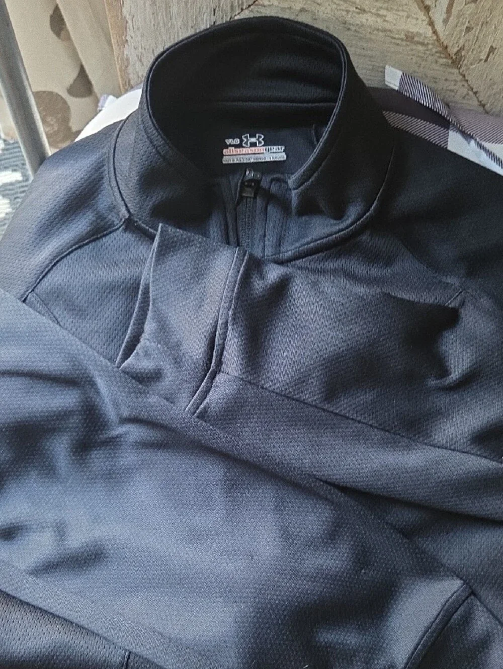 Under Armour Black Performance Full-Zip Jacket
